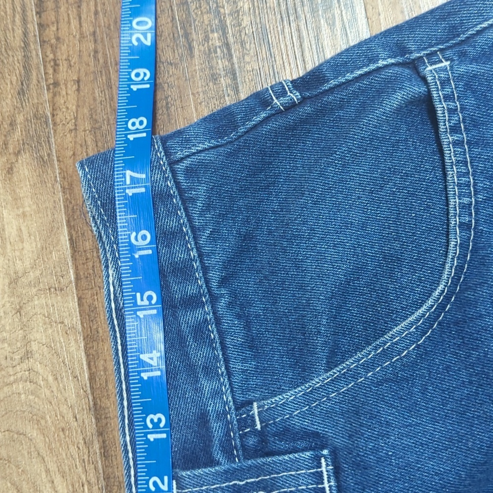 Vintage 90s Guess Jeans Pascal Wide Leg Painter's… - image 8